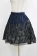 画像2: gouk / レイヤード和柄ストライプミニスカート  紺 H-25-11-03-027-GO-SK-KB-ZH (2)
