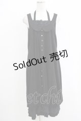 GRAMM / チュールレースバルーンワンピース  黒 H-25-11-03-028-HN-OP-KB-ZH