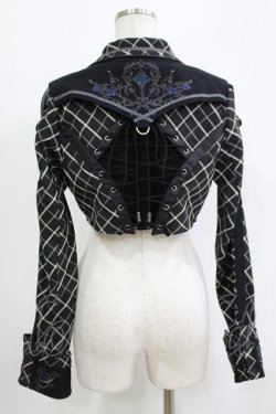 画像3: OZZ ANGELO / ローズハンティングショートジャケット  黒 H-25-11-03-032-OO-JA-KB-ZH