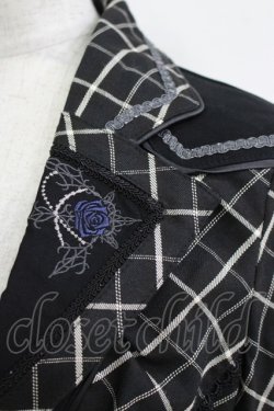 画像4: OZZ ANGELO / ローズハンティングショートジャケット  黒 H-25-11-03-032-OO-JA-KB-ZH