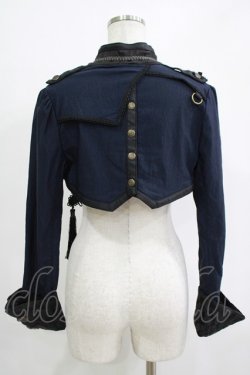 画像3: Ozz oneste / ショートジャケット  紺 H-25-11-03-033-OO-JA-KB-ZH