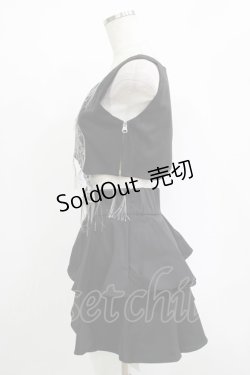 画像2: dependoll / Heart spider setup (skirt)  ブラック H-25-11-03-036-LO-OP-KB-ZH