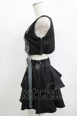 画像2: dependoll / Heart spider setup (skirt)  ブラック H-25-11-03-037-LO-OP-KB-ZH