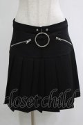KILL STAR / No Lip Pleated Skirt  ブラック H-25-11-03-039-SL-SK-KB-ZH