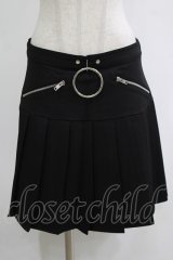 KILL STAR / No Lip Pleated Skirt  ブラック H-25-11-03-039-SL-SK-KB-ZH
