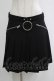 画像1: KILL STAR / No Lip Pleated Skirt  ブラック H-25-11-03-039-SL-SK-KB-ZH (1)