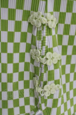 画像4: Candy Stripper / EASY FLARE CHINA PANTS  ライトグリーン H-25-11-03-041-PU-PA-KB-ZH