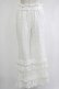 画像1: Candy Stripper / LACY PANTS  ホワイト H-25-11-03-042-PU-PA-KB-ZH (1)