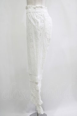 画像2: Candy Stripper / LACY PANTS  ホワイト H-25-11-03-042-PU-PA-KB-ZH