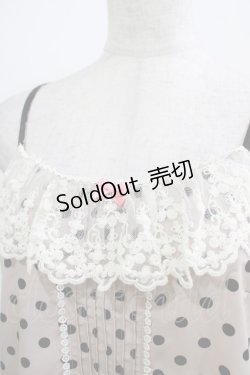 画像4: Emily Temple cute / ドットピンタックサロペットパンツ  ピンクベージュ H-25-11-03-047-ET-PA-KB-ZH