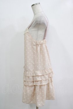 画像2: Emily Temple cute / ドットフリルサロペットパンツ  ピンク H-25-11-03-048-ET-PA-KB-ZH