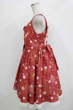 画像2: gouk / リボンジャンパースカート  赤 H-25-11-03-005-GO-OP-KB-ZH