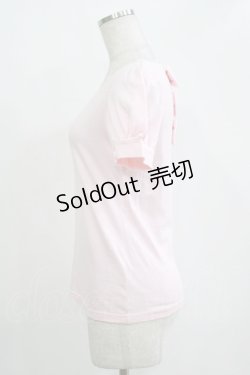 画像2: Emily Temple cute / バックリボンパフカットソー  ピンク H-25-11-03-053-ET-TO-KB-ZH