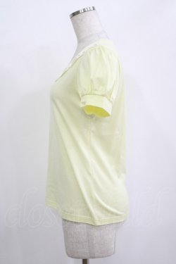 画像2: Emily Temple cute / スカラップカラーカットソー  イエロー H-25-11-03-055-ET-TO-KB-ZH