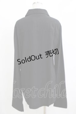 画像3: KILL STAR / PAIMON SHIRT S ブラック H-25-11-03-060-SL-BL-KB-ZH