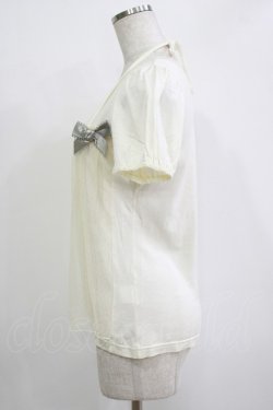 画像2: Emily Temple cute / レイヤード風チュール重ねカットソー  オフ H-25-11-03-063-ET-TO-KB-ZH