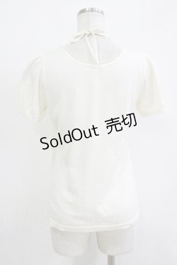 画像3: Emily Temple cute / レイヤード風チュール重ねカットソー  オフ H-25-11-03-063-ET-TO-KB-ZH