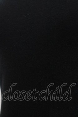 画像4: MILK / 丸衿半袖カットソー  ブラック H-25-11-03-072-ML-TO-KB-ZH