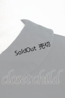 画像5: MILK / 丸衿半袖カットソー  ブラック H-25-11-03-072-ML-TO-KB-ZH