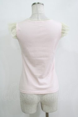 画像3: Emily Temple cute / パールジュエリーチュールフリルタンク  ピンク H-25-11-03-076-ET-TO-KB-ZH