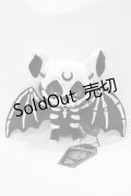 KILL STAR / Vampir Batboneぬいぐるみ  黒×白 H-25-11-03-079-SL-ZA-KB-ZH