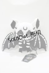 KILL STAR / Vampir Batboneぬいぐるみ  黒×白 H-25-11-03-079-SL-ZA-KB-ZH