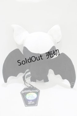 画像2: KILL STAR / Vampir Batboneぬいぐるみ  黒×白 H-25-11-03-079-SL-ZA-KB-ZH