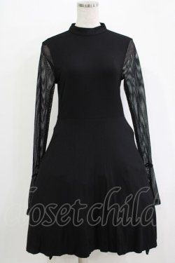 画像1: KILL STAR / LANA SKATER DRESS S ブラック H-25-11-03-011-SL-OP-KB-ZH