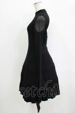 画像2: KILL STAR / LANA SKATER DRESS S ブラック H-25-11-03-011-SL-OP-KB-ZH