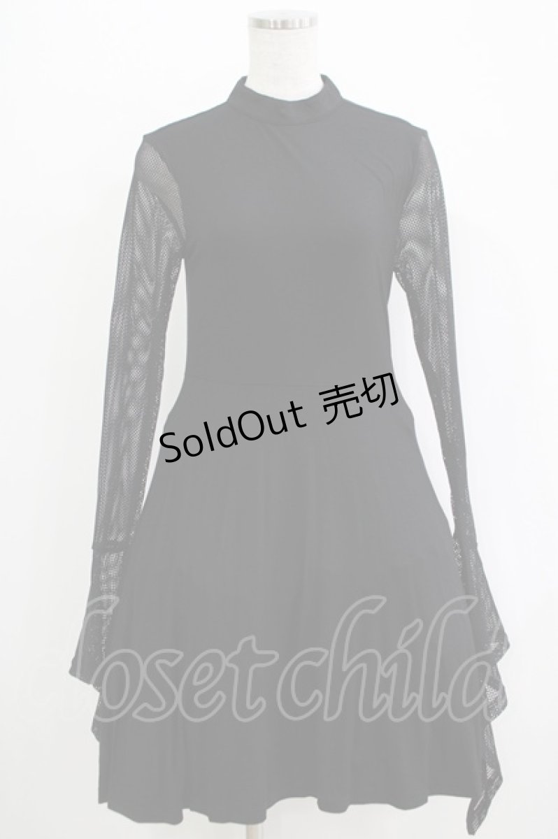 画像1: 【SALE】KILL STAR / LANA SKATER DRESS S ブラック H-25-11-03-012-SL-OP-KB-ZT314 (1)