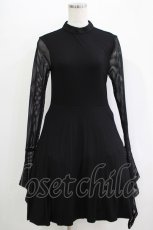 画像1: 【SALE】KILL STAR / LANA SKATER DRESS S ブラック H-25-11-03-012-SL-OP-KB-ZT314 (1)