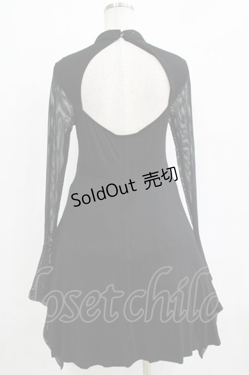 画像3: 【SALE】KILL STAR / LANA SKATER DRESS S ブラック H-25-11-03-012-SL-OP-KB-ZT314 (3)