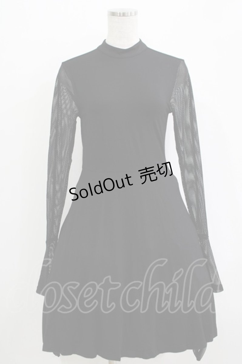 画像1: 【SALE】KILL STAR / LANA SKATER DRESS XS ブラック H-25-11-03-013-SL-OP-KB-ZT056 (1)