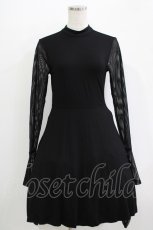 画像1: 【SALE】KILL STAR / LANA SKATER DRESS XS ブラック H-25-11-03-013-SL-OP-KB-ZT056 (1)