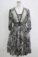 画像1: Rozen Kavalier / 総柄プリーツワンピース  グレー H-25-11-03-015-OO-OP-KB-ZH (1)