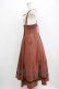 画像2: Rozen Kavalier / サス付プリントロングスカート  茶 H-25-11-03-002-OO-SK-KB-ZH (2)