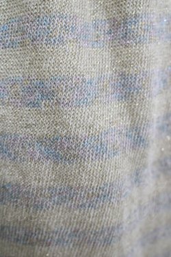 画像4: Emily Temple cute / ラメボーダーノースリーブワンピース  ベージュ H-25-11-03-017-ET-OP-KB-ZH