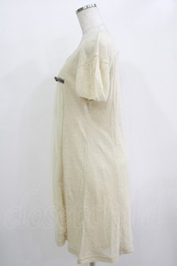 画像2: Emily Temple cute / ラメニットフロントチュールワンピース  ゴールドベージュ H-25-11-03-020-ET-OP-KB-ZH