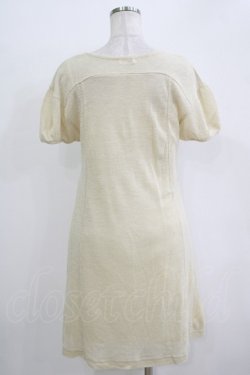 画像3: Emily Temple cute / ラメニットフロントチュールワンピース  ゴールドベージュ H-25-11-03-020-ET-OP-KB-ZH