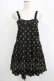 画像1: Emily Temple cute / ラメドットティアードノースリーブワンピース  ブラック×ゴールドドット H-25-11-03-022-ET-OP-KB-ZH (1)