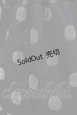 画像4: Emily Temple cute / ラメドットティアードノースリーブワンピース  ブラック×ゴールドドット H-25-11-03-022-ET-OP-KB-ZH