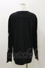 画像2: QOOZA / マイメロディ＆クロミコラボ L/S TEE  ブラック H-25-11-04-054-PU-TO-KB-ZH (2)
