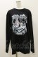画像1: QOOZA / マイメロディ＆クロミコラボ L/S TEE  ブラック H-25-11-04-055-PU-TO-KB-ZH (1)