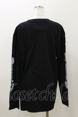 画像2: QOOZA / マイメロディ＆クロミコラボ L/S TEE  ブラック H-25-11-04-055-PU-TO-KB-ZH