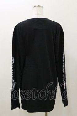 画像2: QOOZA / マイメロディ＆クロミコラボ L/S TEE  ブラック H-25-11-04-058-PU-TO-KB-ZH