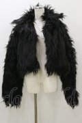 PUNK RAVE / Wolverine faux fur jacket XL-2XL ブラック H-25-11-04-060-PU-JA-KB-ZH