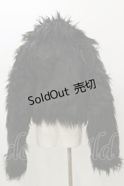 画像2: PUNK RAVE / Wolverine faux fur jacket XL-2XL ブラック H-25-11-04-060-PU-JA-KB-ZH