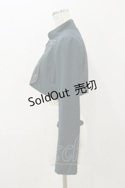 画像3: Sheglit / "Lancelot"ショートジャケット  ダークグリーン H-25-11-04-063-EL-JA-KB-ZH