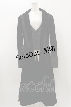 画像1: PUNK RAVE / The Vampire Diaries coat 3XL ブラック H-25-11-04-064-PU-CO-KB-ZH