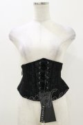 PUNK RAVE / HIDDEN DESIRE CORSET XS-S ブラック H-25-11-04-006-PU-ZA-KB-ZH